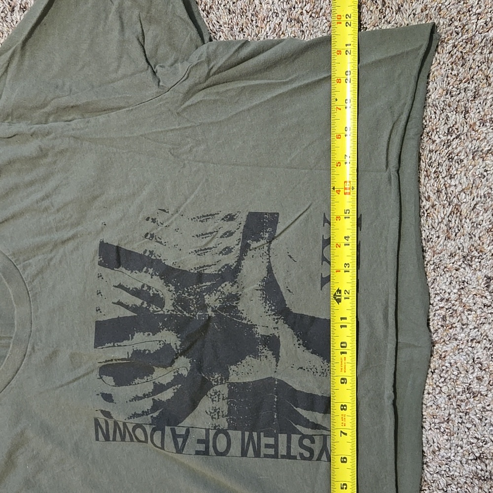 System Of A Down Cropped T-Shirt - Picture 3 of 3
